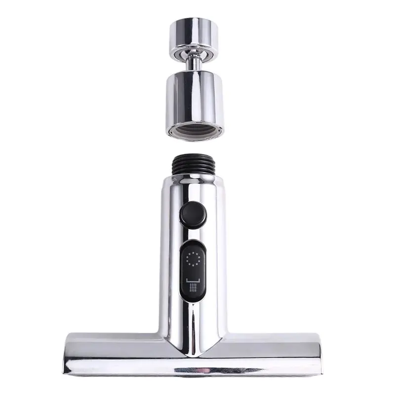 AFOURT-Pull Down Kitchen Sink Faucet Head Waterfall Faucet Extender Sprayer Head Waterfall Kitchen Faucet Head B - view 5