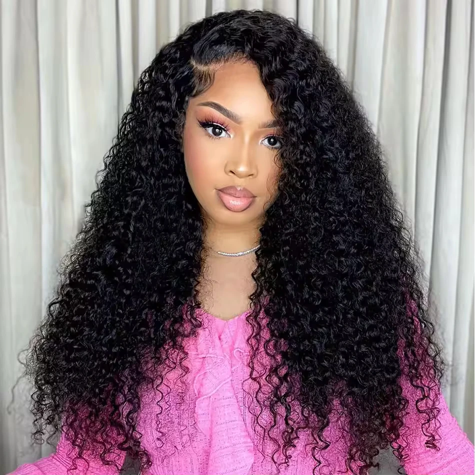 200Density Deep Wave  13X4 Full Hd Lace Front Human Hair Wig PrePlucked Water Wave 13X6 Lace Frontal Wig Glueless Wig Human Hair