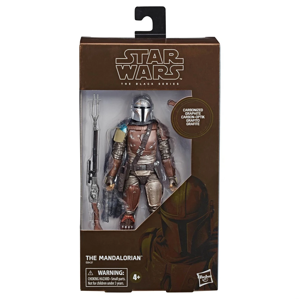 [In-Stock] Hasbro Star Wars The Black Series The Mandalorian Collectible 15cm Action Anime Model Figure Toys