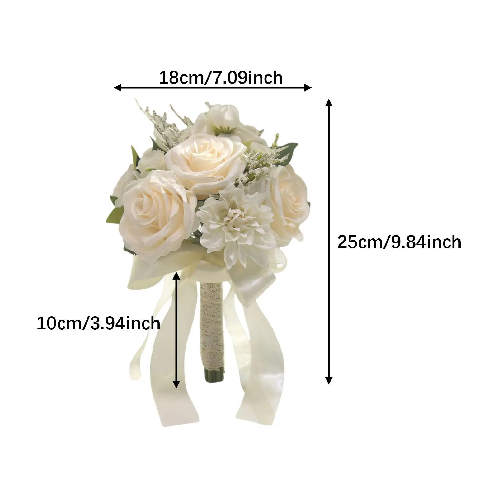 Wedding Bouquet Artificial Flowers Floral Wedding Centerpieces for Festival