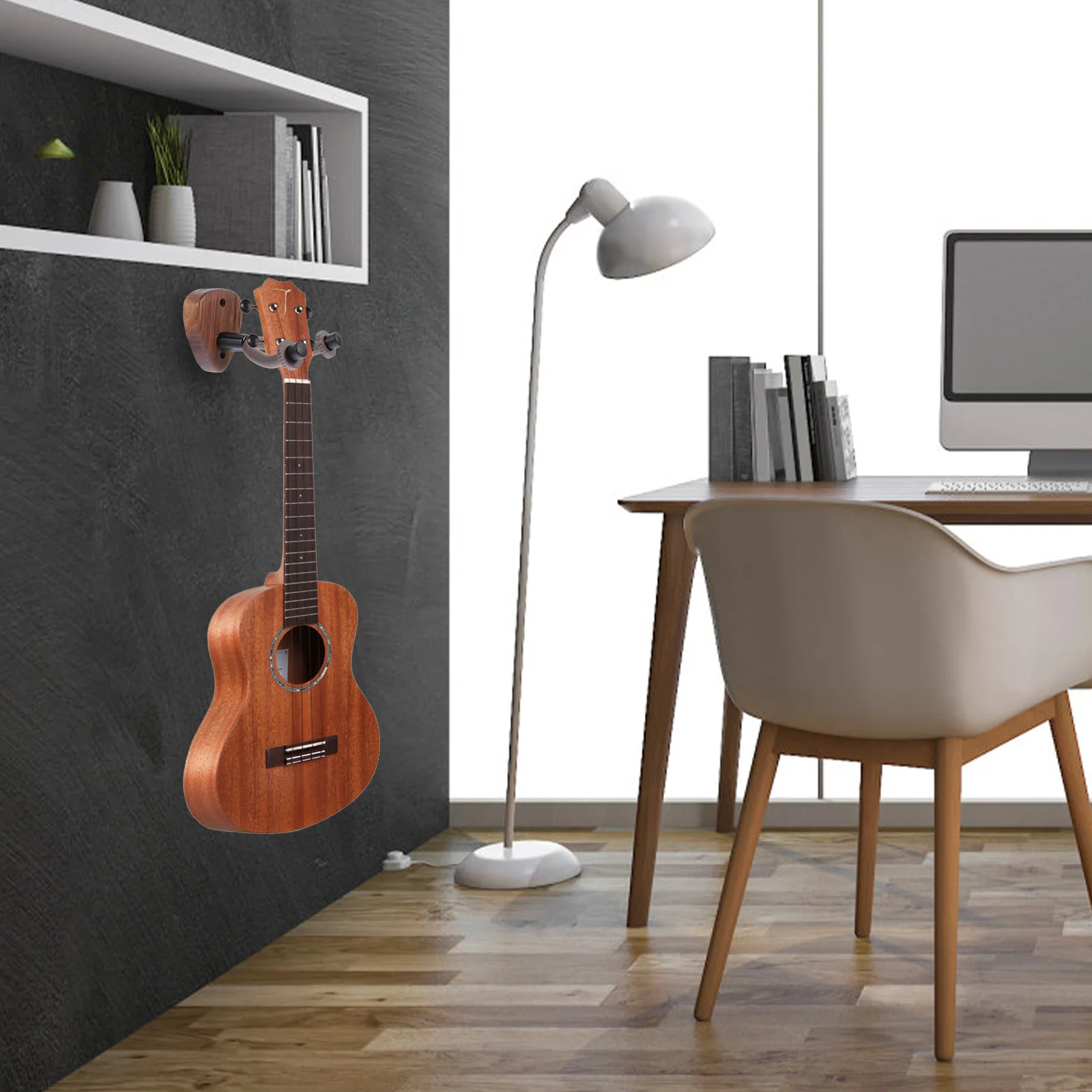 

Guitar Hook Display Stand Bass Hanger Ukulele Hangers for Wall Hanging Holder Stringed Instrument Plastic Mounts Rack Mounted