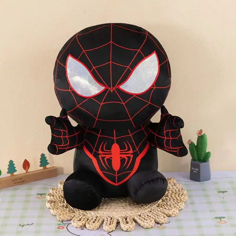 25CM Marvel Movie The Avengers Anime Cartoon Figure Spider Man Riempi giocattoli di peluche Kawaii Simpatiche bambole di pezza Regali di Natale per bambini