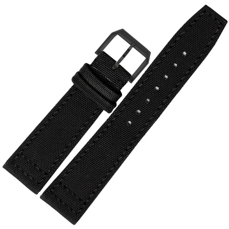 Nylon Watchband for IWC Pilot Iw388002 Portugal Series Iw371446 Waterproof Sweatproof Army Green Watch Strap Accessories 20 21mm