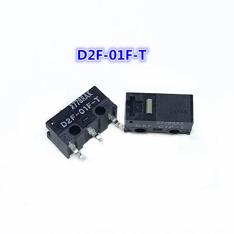 2Pcs New Mouse Micro switch D2F-01F-T Japan suitable for SteelSeries Kinzu Kana Sensei raw XAI MLG Sensei310 D2FC-F-7N 10M 20M