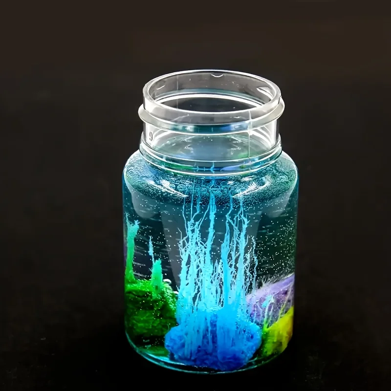 A Set of Magical Floating Garden Toolkit - DIY Water Stone Experiment Kit, Perfect Holiday Decoration and Gift, Plastic Material