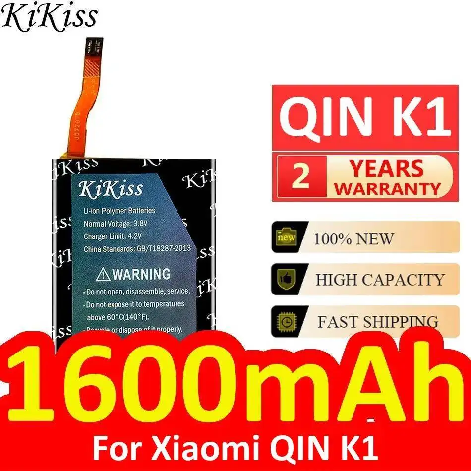 

Аккумулятор для мобильного телефона Xiaomi Qin K1, премиум-класса, 1600 мАч, стабильный
