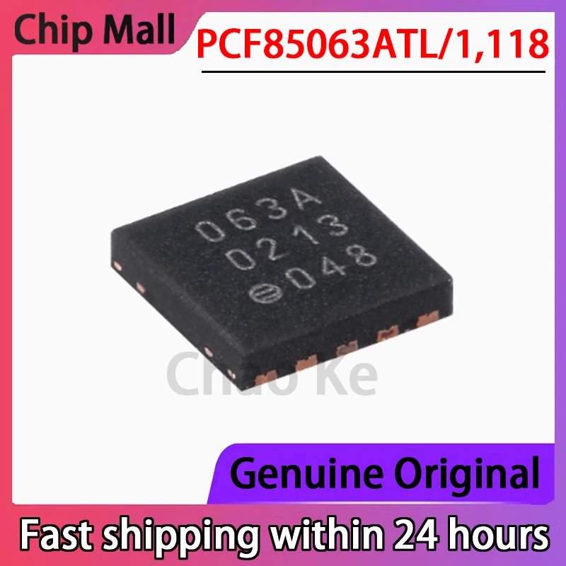 

10 шт. оригинальные PCF85063ATL/1,118 PCF85063 посылка DFN-10 часы реального времени (RTC)