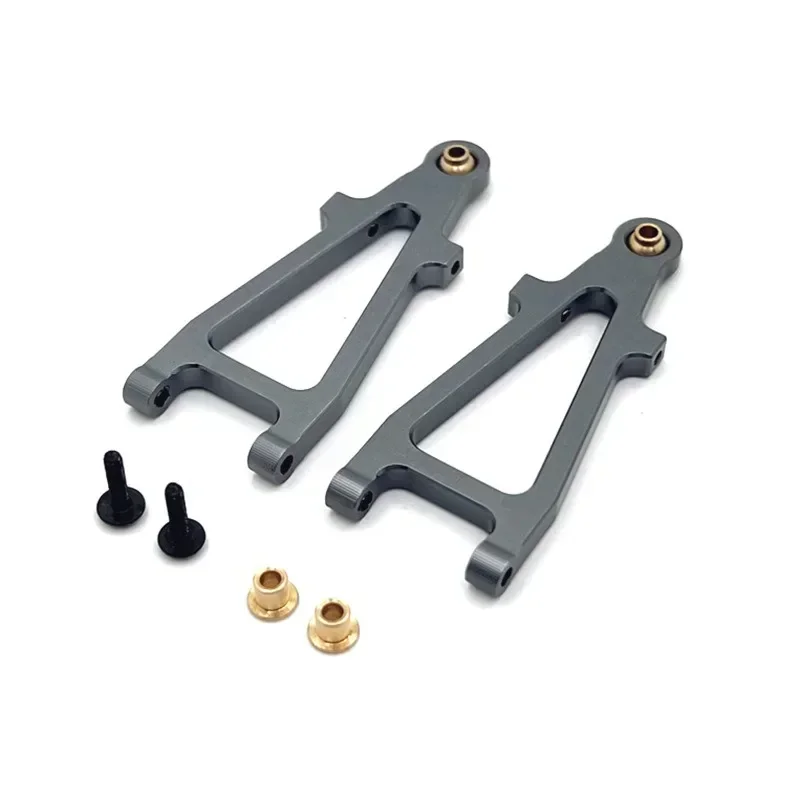 MJX 1/20 20208 y JJRC C8811 brazo de suspensión inferior delantera-6061-T6 pieza de actualización CNC de aluminio-reemplazo directo para brazo OEM de plástico