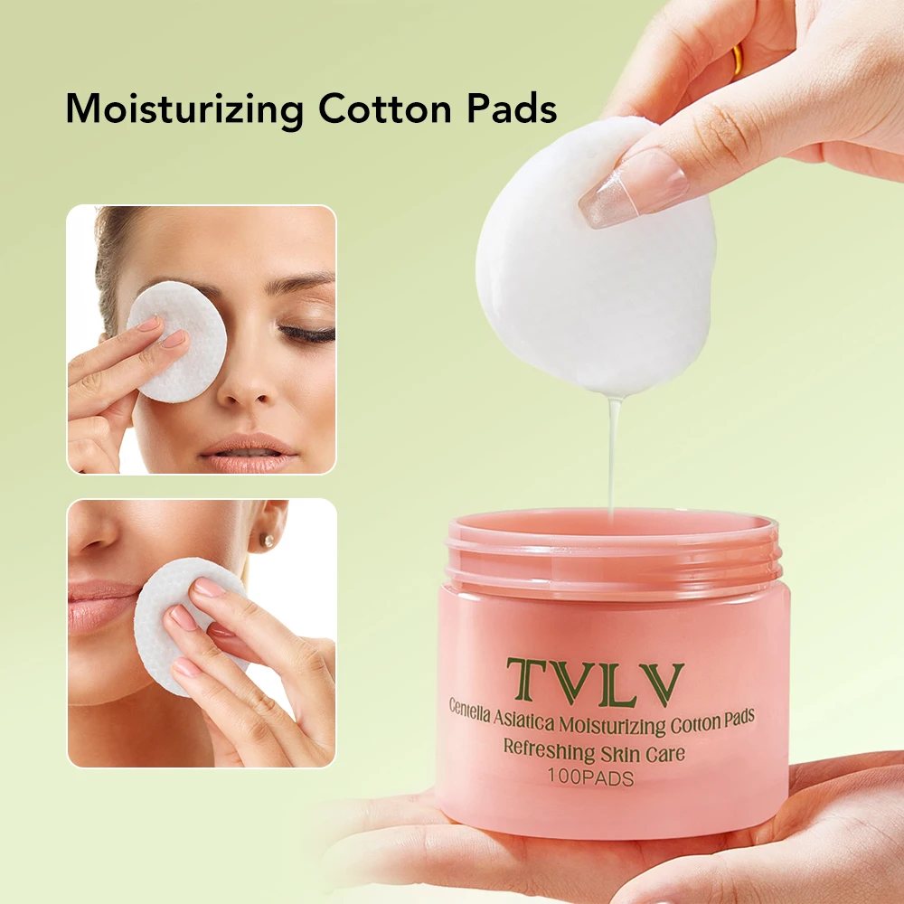 100 قطعة العناية بالبشرة الكورية التطهير الوسادة Centella Asiatica ترطيب عميق ترطيب الحبر وسادات قطنية وسادة الوجه أدوات ماكياج