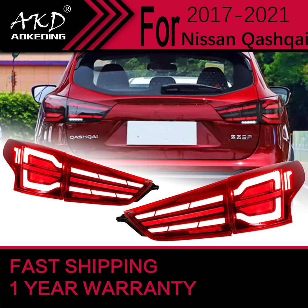 Car Lights for Nissan Qashqai LED Headlight 2016-2020 Qashqai Head Lamp Drl Dynamic Signal Projector Lens Automotive Accessories