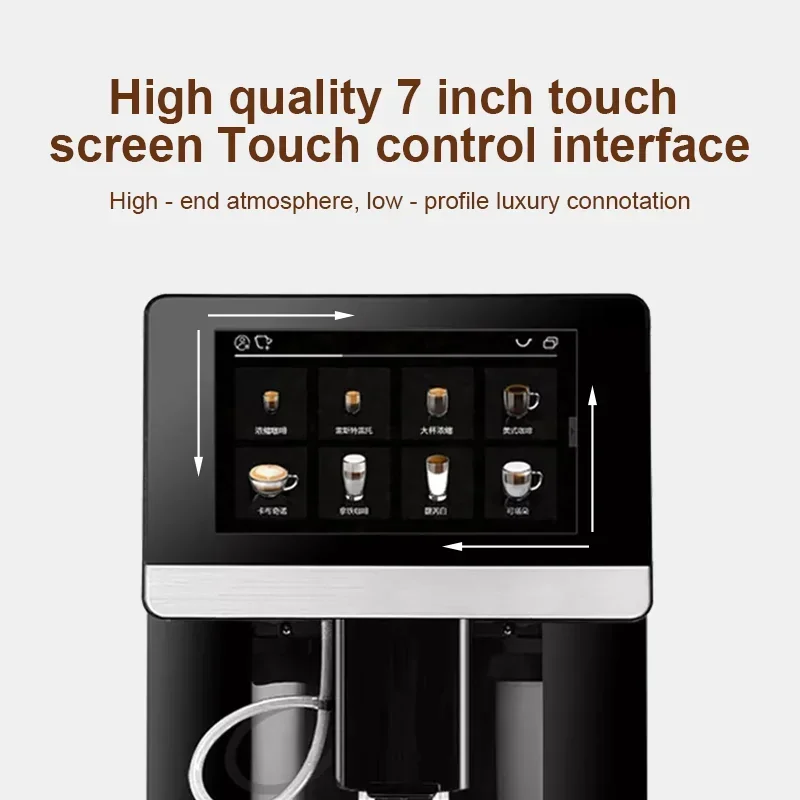 YYHC-New stainless steel automatic coffee machine Household Multifunction Breakfast Maker Espresso Coffee Machine