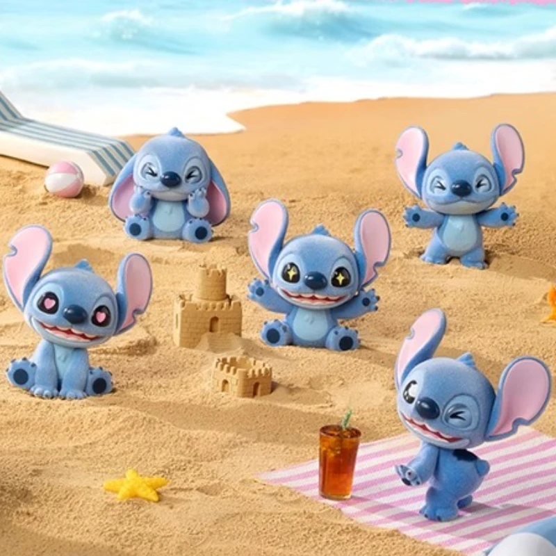 Anime Offizielle Authentizität Stich MINI Samt Serie Blind Box Tabletop Ornamente Blind Tasche Überraschung Box Peripherie Puppe Spielzeug