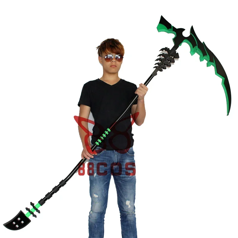 Black Rock Shooter Cosplay DEAD MASTER DEAD SCYTHE for Halloween Fancy Stage Performance Props Cosplay performance,