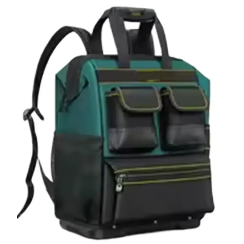 

CQMF-Tool Backpack Multifunctional Multiple Pockets Large Capacity Rubber Bottom Electrician