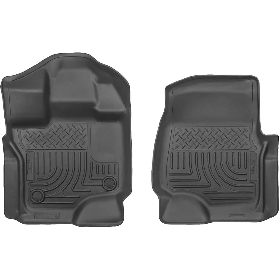

Weatherbeater Floor Mats for 20152025 F150 SUPERCREW SUPERCAB Only Including 20222025 Lightning Models Durable Black Front Row