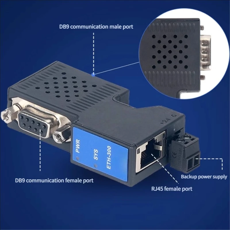 

PPI MPI DP to Ethernet Module Protocol for Siemens S7-300/ SMART PLC Communication Module Modbus Protocol S7 TCP CP343-1 ETH-300