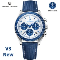 Reloj PAGANI DESIGN 2026 New Moon para Hombre, Reloj de Cuarzo Multifunción, Cronógrafo Deportivo, Relojes de Lujo de Primera Marca con Espejo de Zafiro