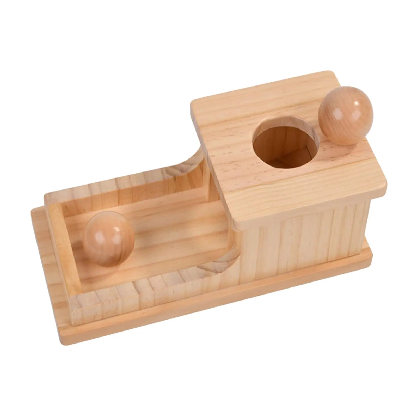 

Montessori Toys Sensory Toys Early Development Object Permanence Box for Infant Toddlers 1 2 3 Year Old Preschool Birthday