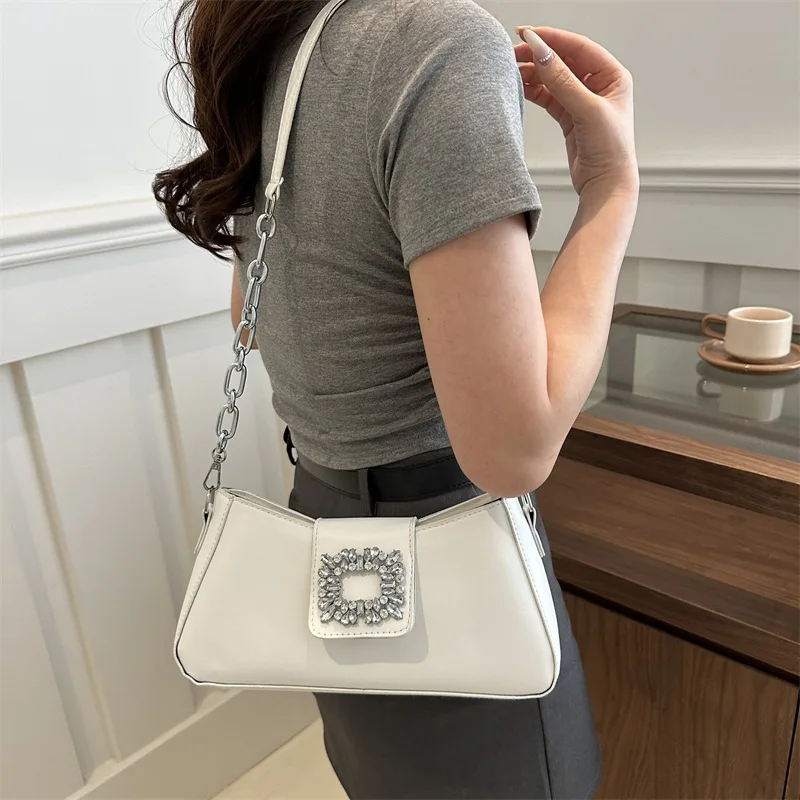 Designer Luxury Bag Shoulder Underarm Fashion Simple Handbags For Women Commuting Party Crossbody Clutche Messenger Versatile