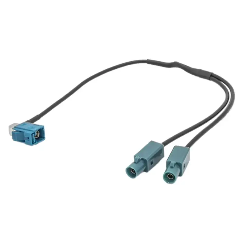 A46M-Radio Y-Antenna Adapter One Fakra Female To Two Fakra Male Conversion Cable Antenna Adapter Connector For VW/