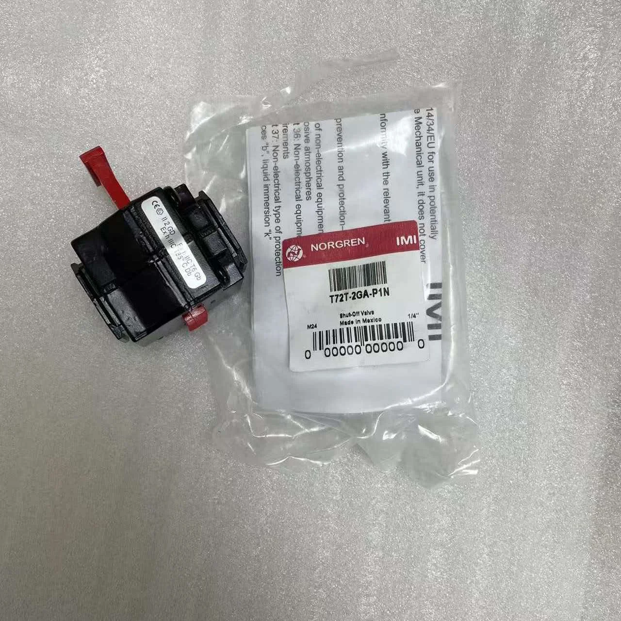 T72T-2GA-P1N, Norgren IMI, globe valve, G1/4 'thread