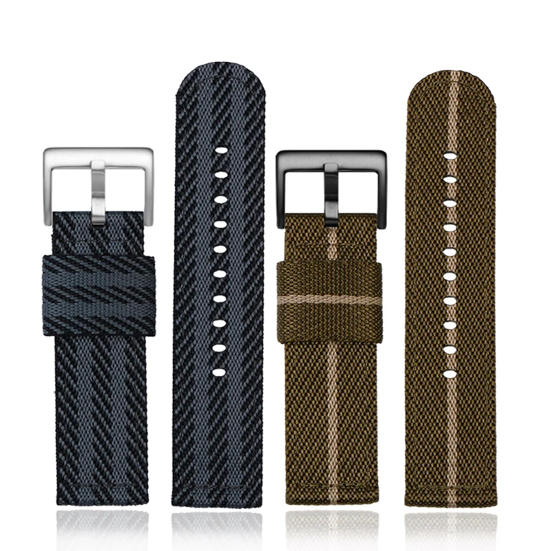 Nadaje się do 5497 Casio G-Shock PRG-600YB/650 5571 PRW6600Y serii oddychający nylonowy sportowy pasek do zegarka 24mm