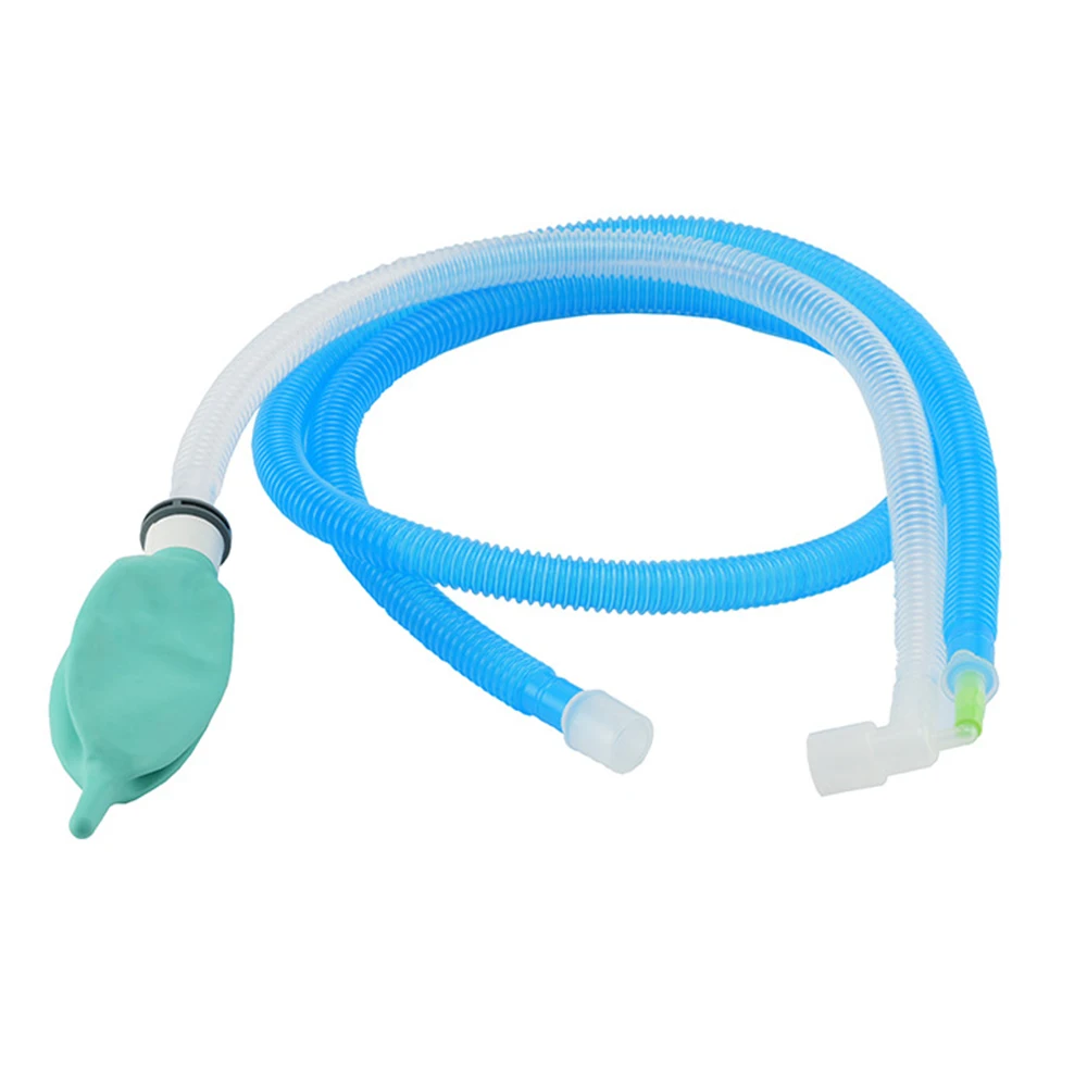 Pet Anesthesia Breathing Tube Anesthesia Airbag Non Compound Respiratory Circuit Tube Detachable Replacement Anesthesia Airbag