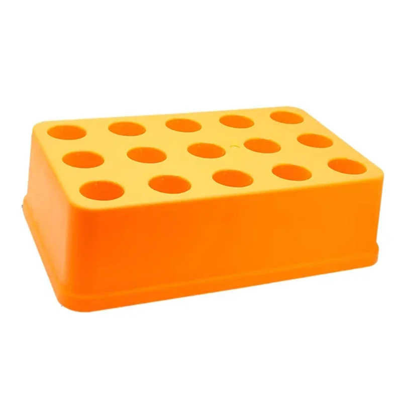 1Pc BT40 Tool Holder 15 Hole CNC Milling Cutter Storage Box Drill Tap Barrel Clamp Organizers Plastic Tool Accessories Boxes