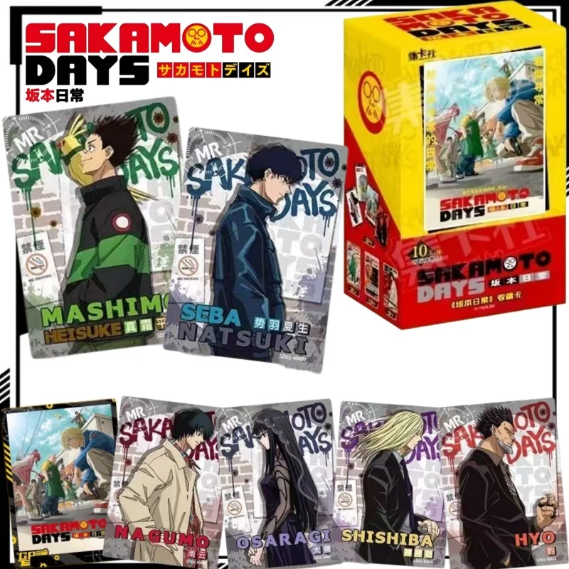 

SAKAMOTO DAYS Trading Card First Edition Cartoon Taro Sakamoto Card Anime Merchandise Holiday Gift Trendy Collectible Display