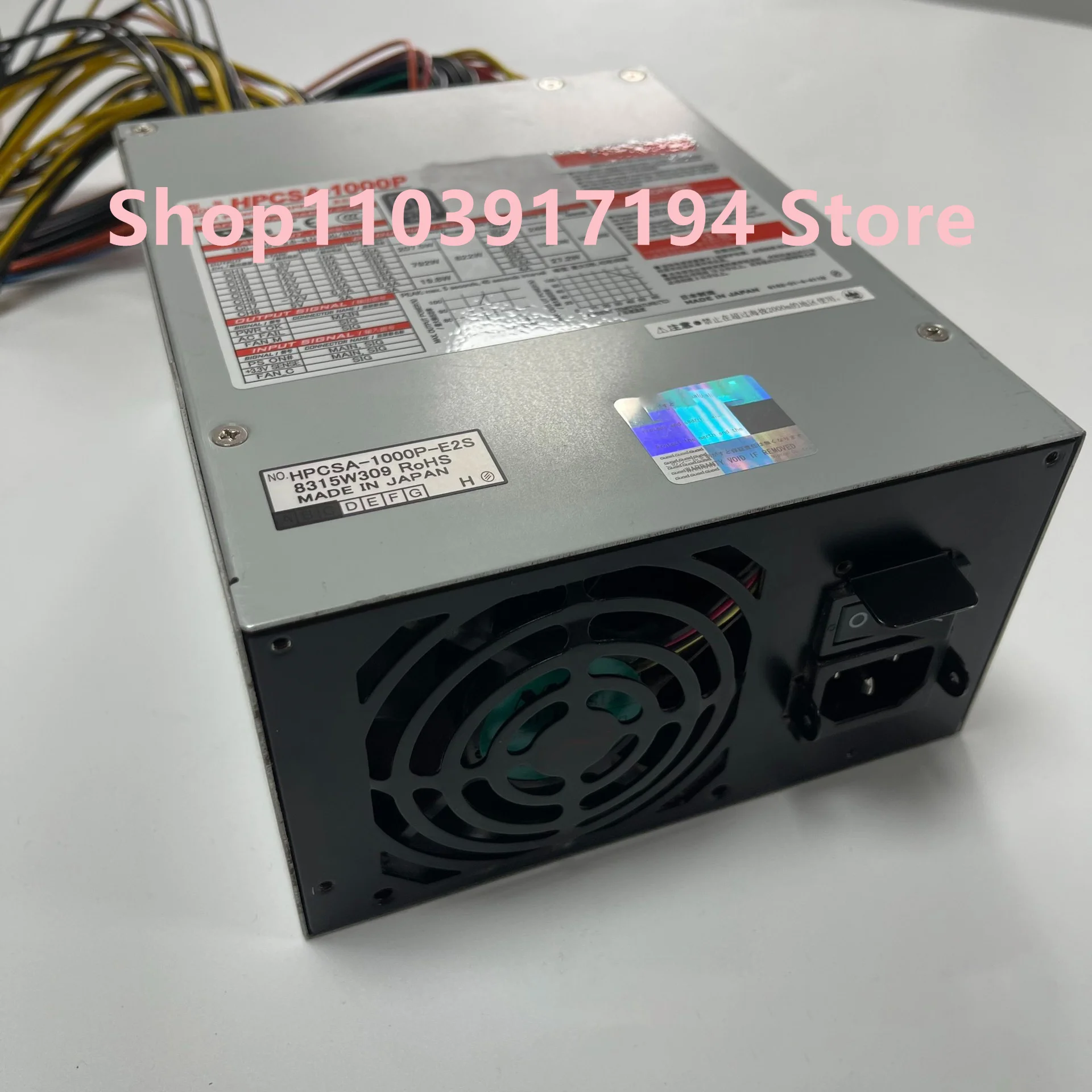 FOR Nipron HPCSA-1000P-E2S  Power Supply  1000W Equipment power supply