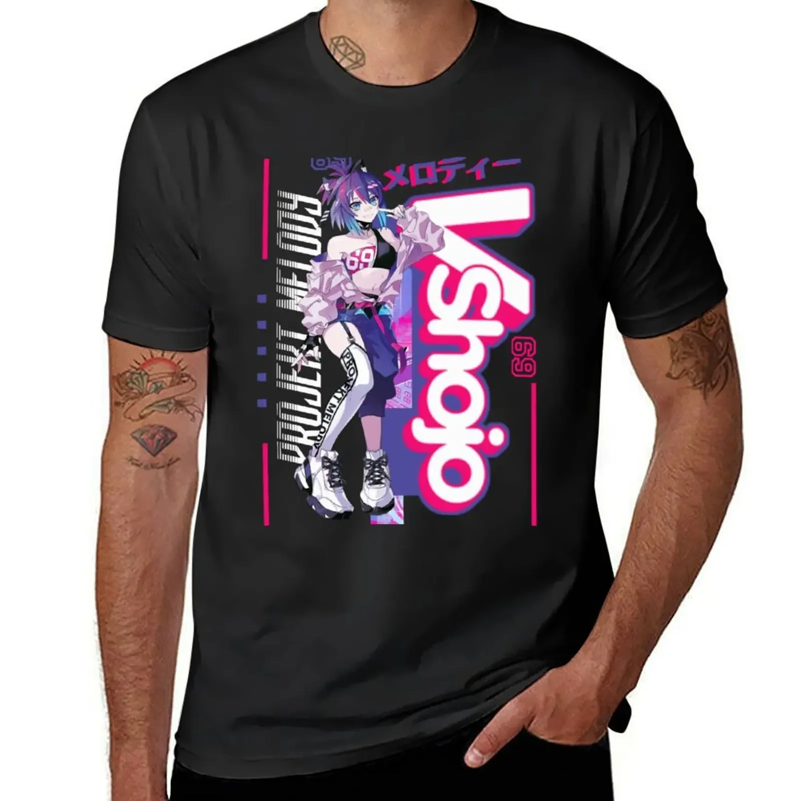 VSHOJO PROJEKT MELODY ARTWORK | Perfect Gift T-Shirt customizeds plus sizes anime t shirts mens big and tall t shirts