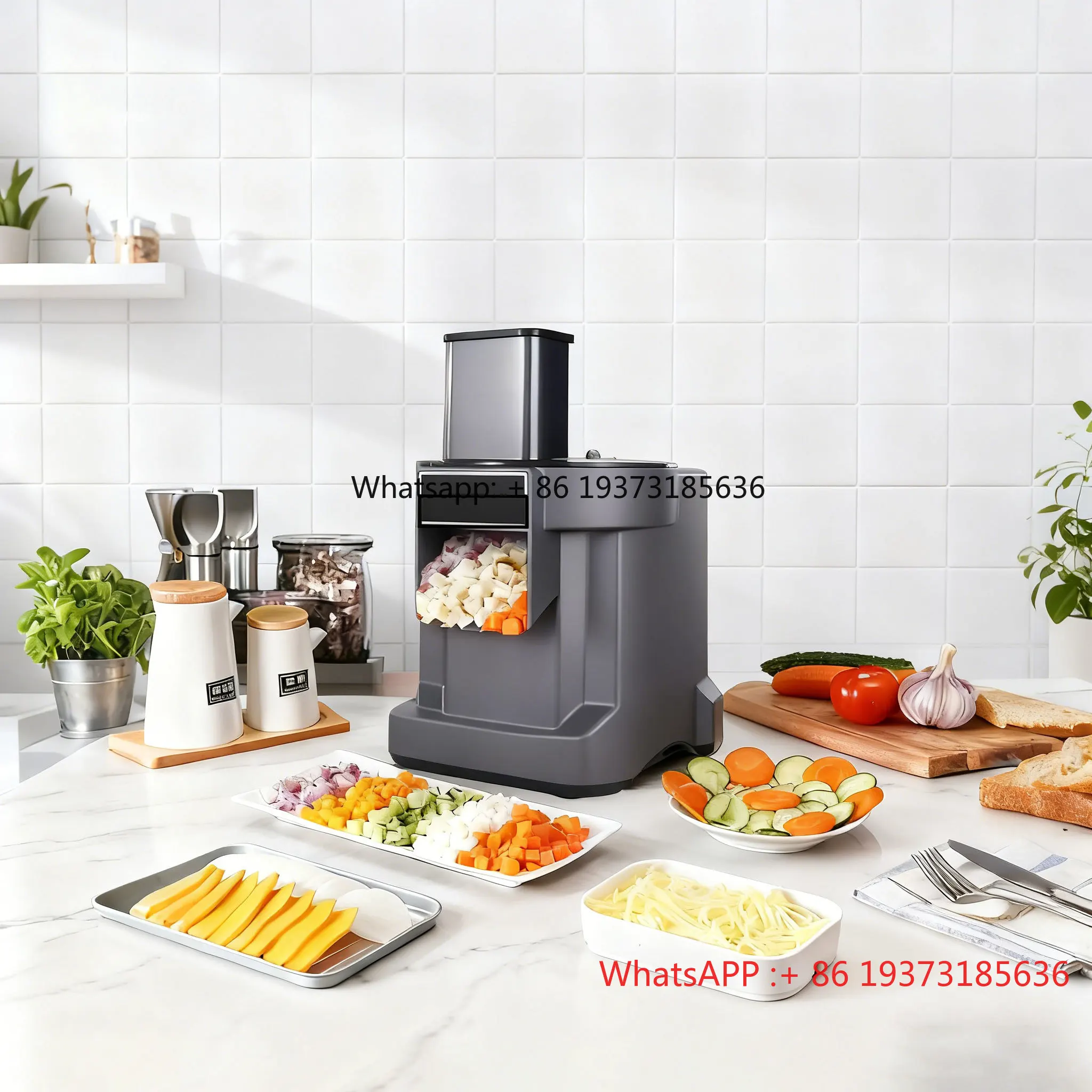Commercial Kitchen Plumbing - Elektryczny krajalnica do warzyw 5 w