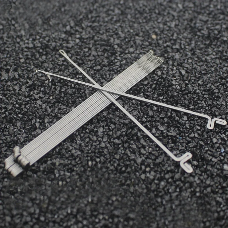 JAVRICK 10 Pcs Crochet Threader Beading Needles Stringing Tool DIY Jewelry Making 80mm NEW