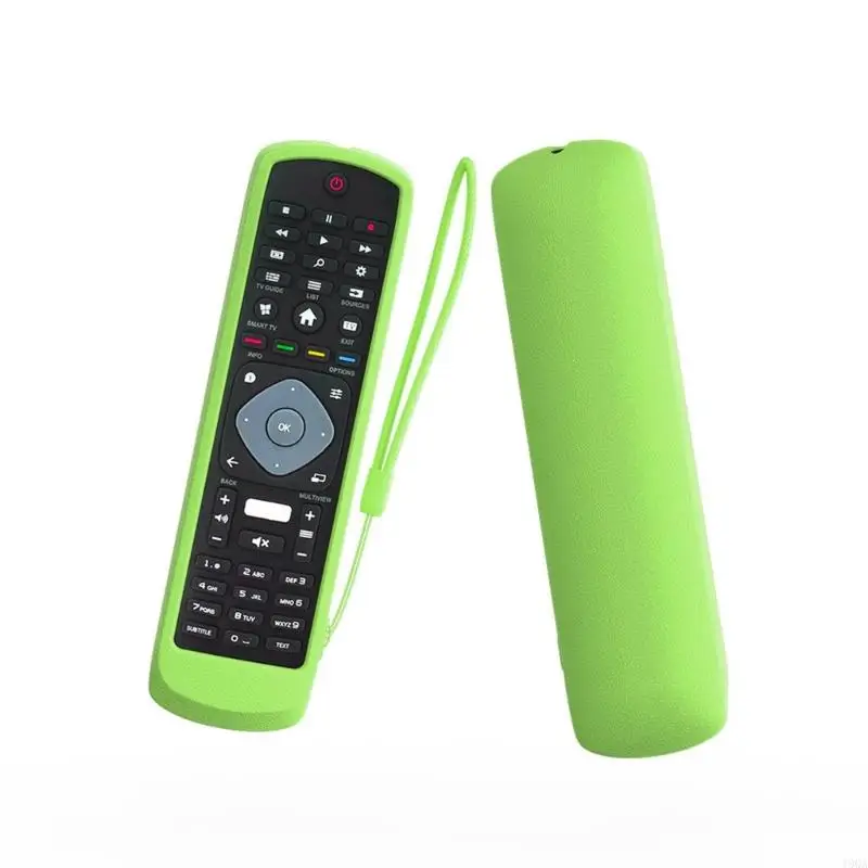 Protectora 19QA para ajuste casos para Netflix HOF16H303GPD24 Remoto impermeable a prueba agua Manga silicona C