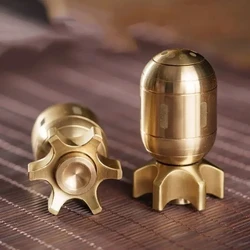 Spinner de mano de Metal EDC para adultos, herramienta para aliviar el estrés y la ansiedad, para escritorio y oficina