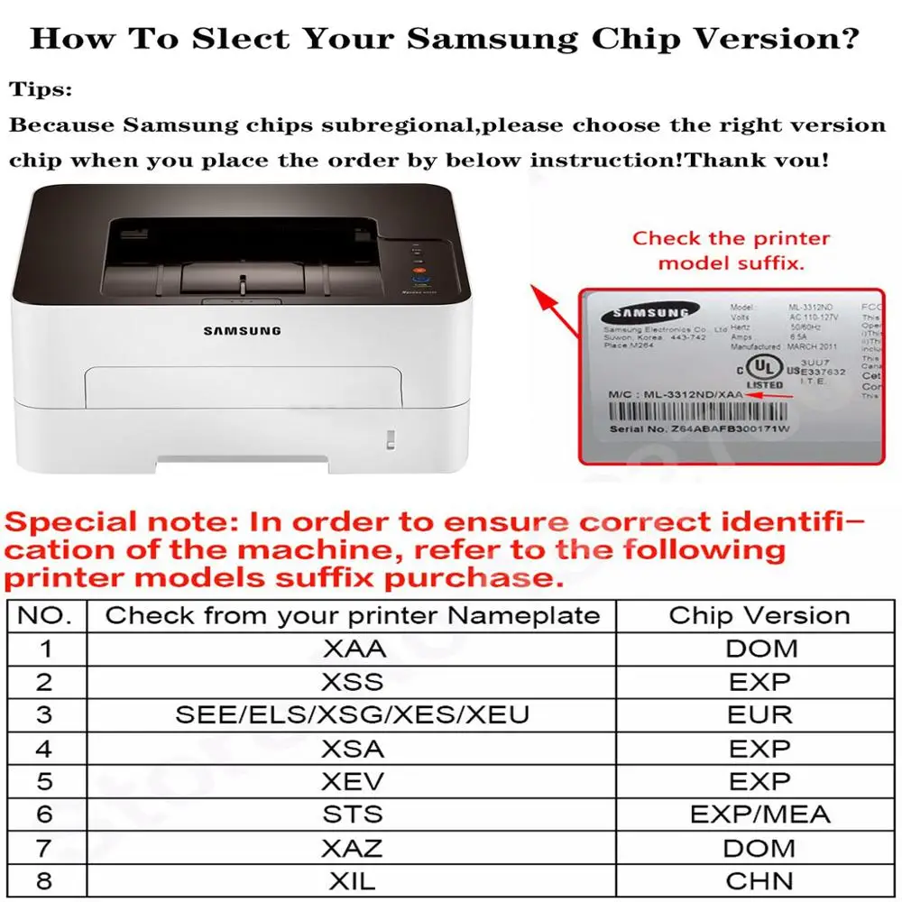 Toner Chip Voor Samsung SCX-8123 SCX-8123ND SCX-8123NA SCX-8128 SCX-8128ND SCX-8128NA SCX-8128 MLT-D709S MLT-D709 D709 D709S 709