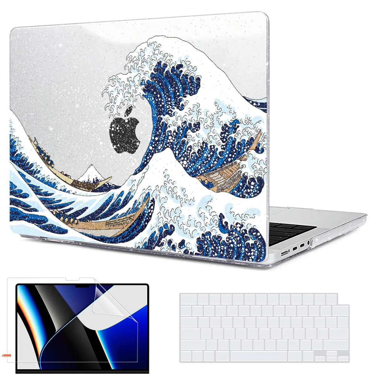 Capa para laptop para macbook pro 16 a2991 a2780 m1 m2 chip air 13 2023 m3 pro 14 a2992 para macbook pro 14 case 2023 air 15.3 a2941