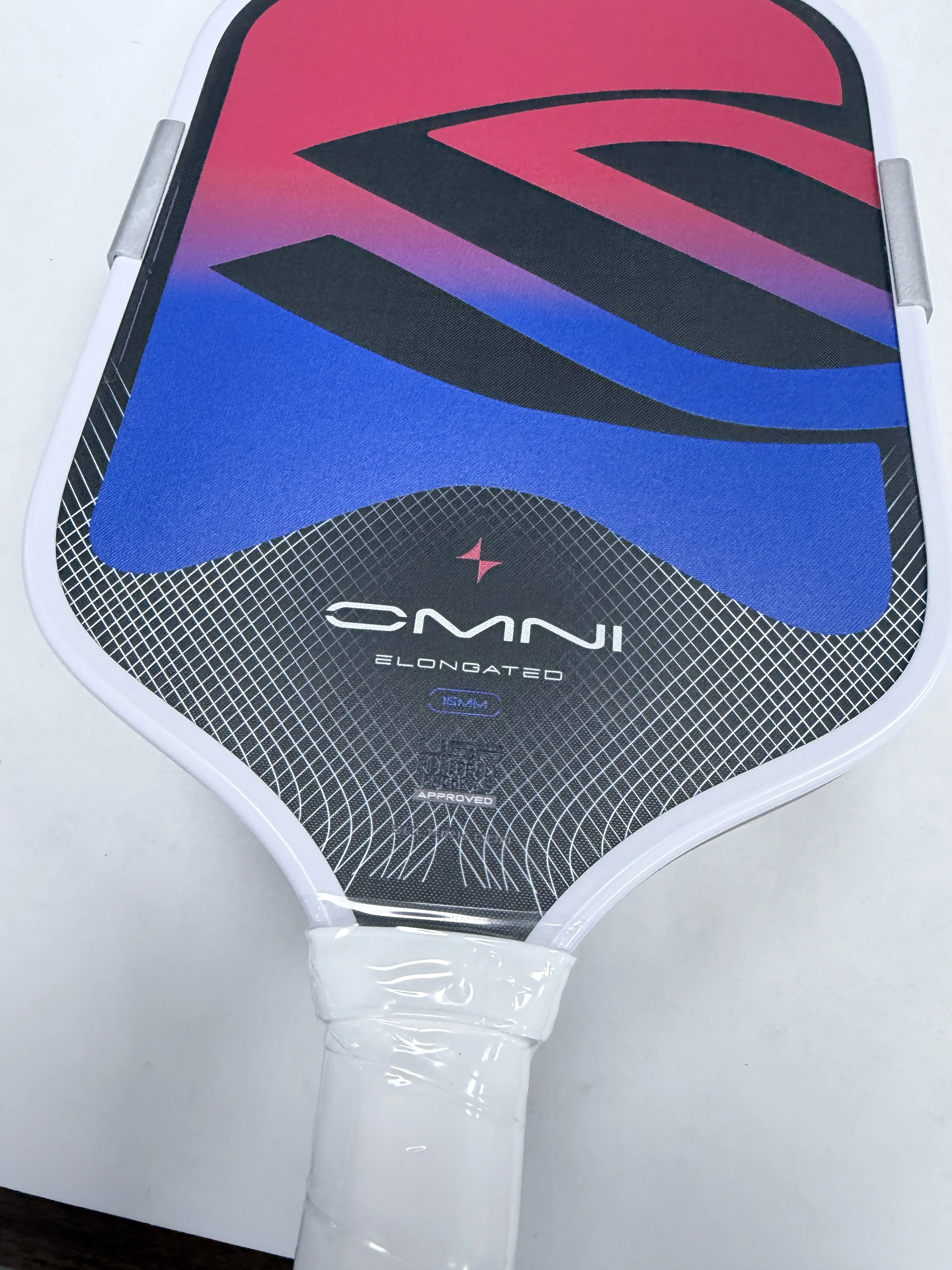 Raquette de pickleball commémorative style Boomstick, surface en fibre de carbone T700, noyau en mousse EPP double 16 mm, certifiée USAPA