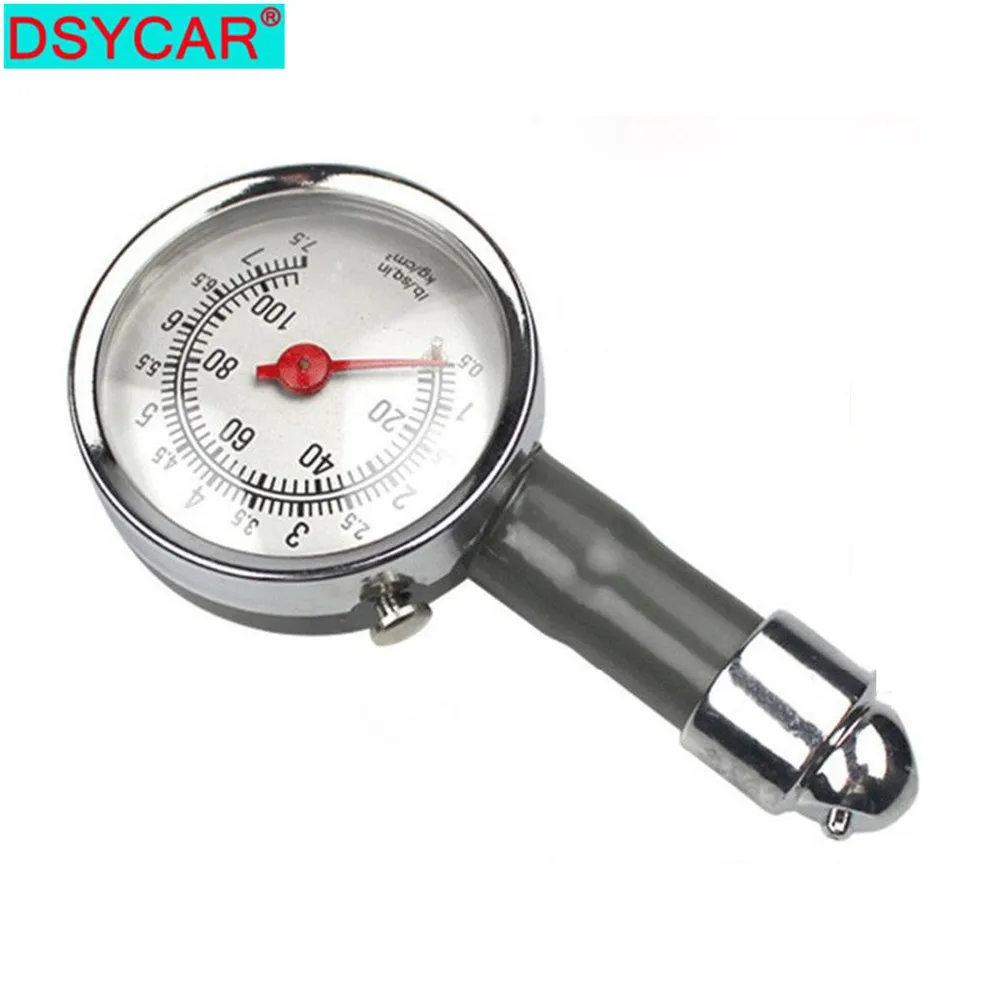 DSYCAR manomètre de pression de pneu de voiture en métal, outil de diagnostic pour Jeep Bmw Fiat VW Ford Audi Honda Toyota