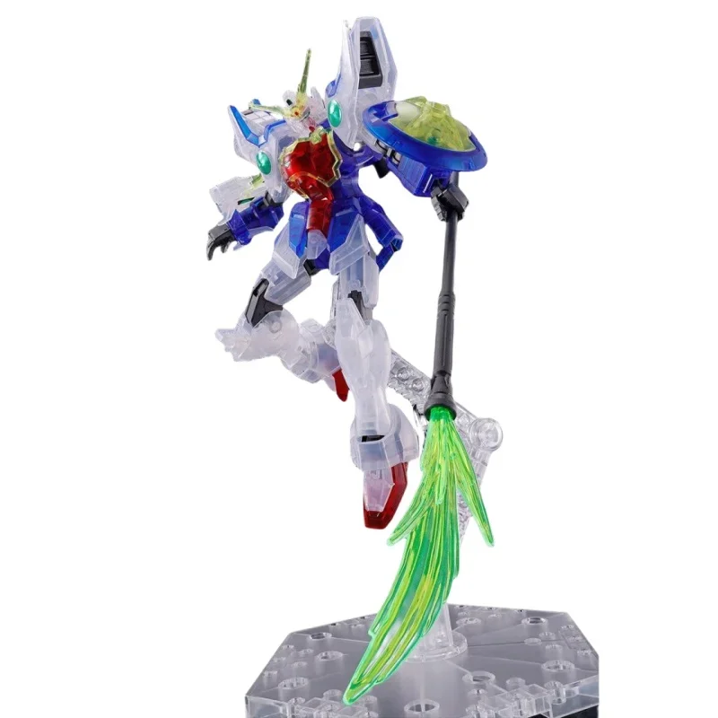 Bandai in Stock Original HGAC 1/144 Limited GUNDAM Anime XXXG-01S SHENLONG GUNDAM [CLEAR COLOR] Action Figures Toys Collectible