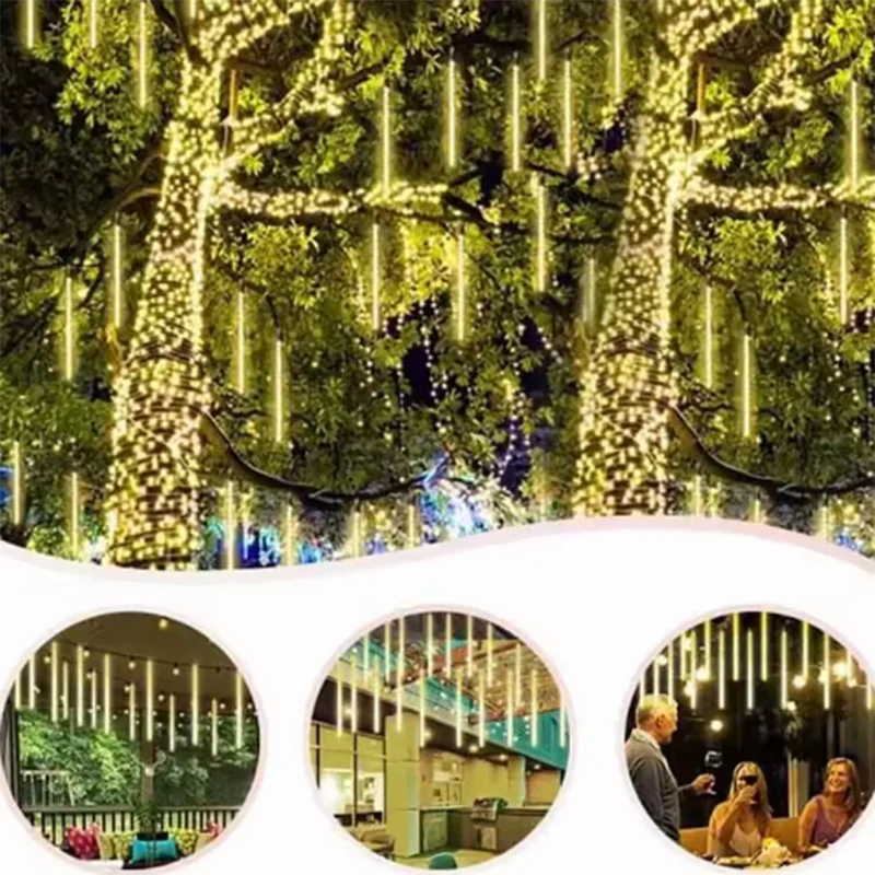 30/50CM 8 Tubes Solar/EU LED M - Led Fairy String Lights recension och pris