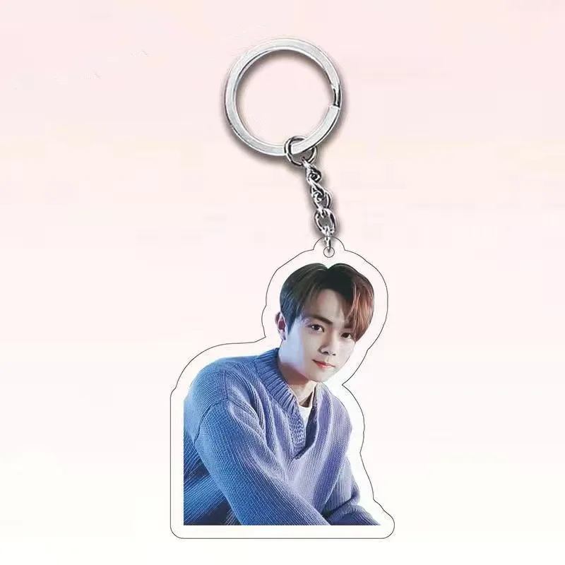 Xu Kai Cute Keychain Falling Into Your Smile Lu Sicheng Tong Yao Cosplay Key Rings Bag Pendant Decoration Jewelry Accessories