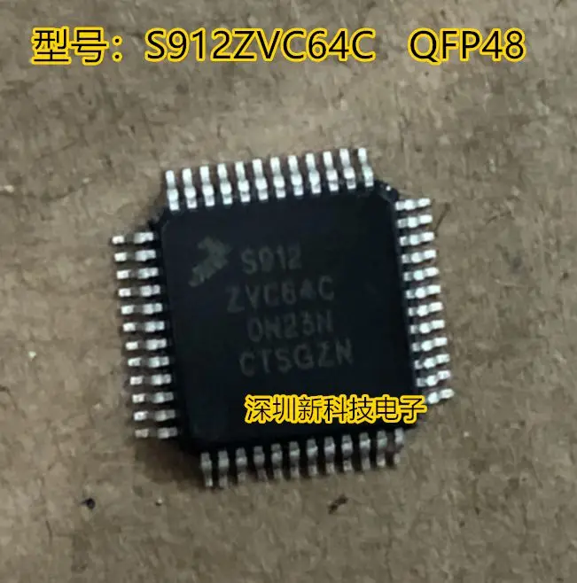 

Free shipping S912ZVC64C QFP-48 5PCS Please leave a message