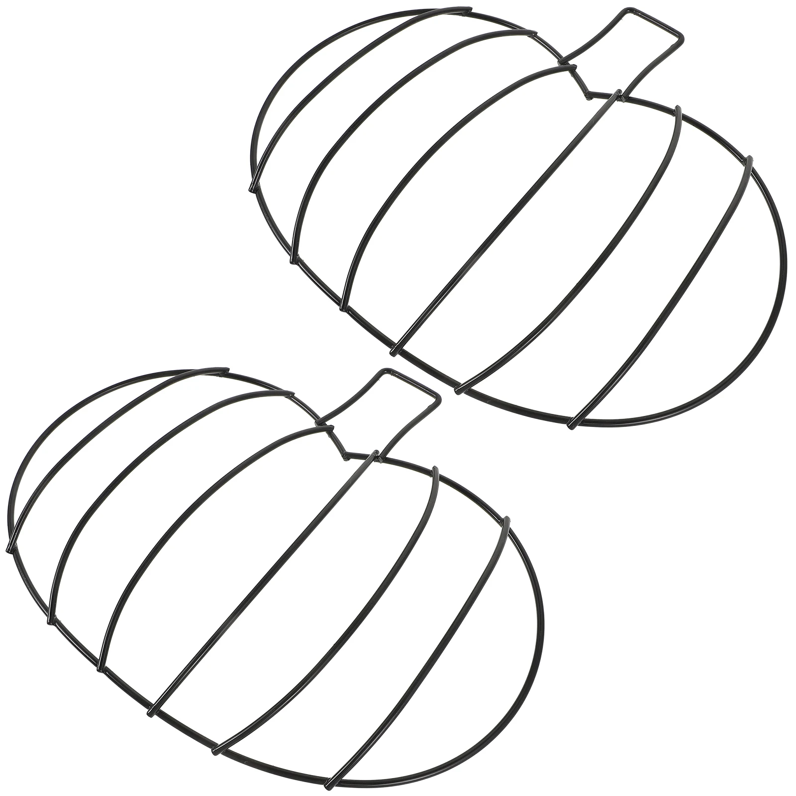 

2pcs Pumpkin Metal Iron Ring Decoration for Halloween Making Tool Diy Wreath Diy Wreath Frame Form DIY Supplies
