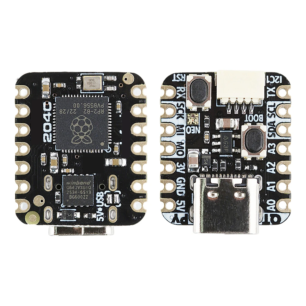 MINI RP2040 Development Board Module for Arduino 264KB 4900 8MB Flash USB TYPE-C 14PIN I2C SPI UART GPIO 3.3V