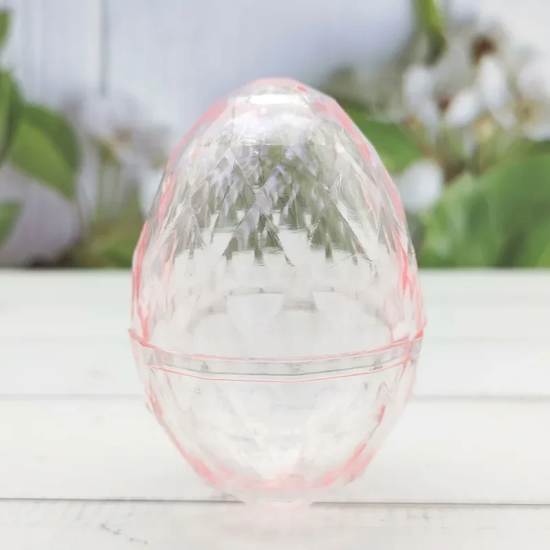 5Pcs Easter Theme Plastic Candy Box Gift Packing Boxes