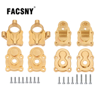 FMS FCX24 Brass Portal Axle Counterweight 1/24 1/18 FCX18 FMS LC80 Model Car Remote Crawle Car Upgrade Parts