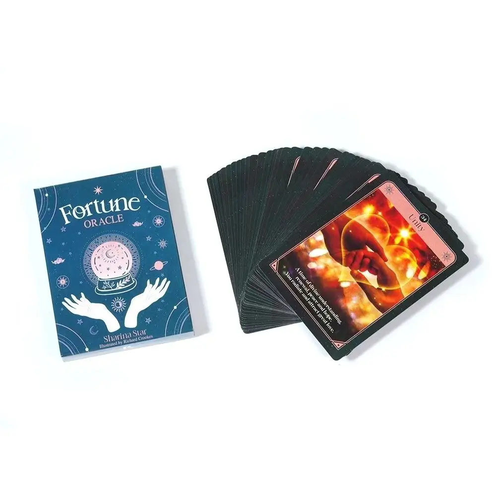 10.4*7.3cm Fortune Oracle Cards By Sharina Star Card Contains One Personal or Spiritual Message Guide You 36 Pcs Cards