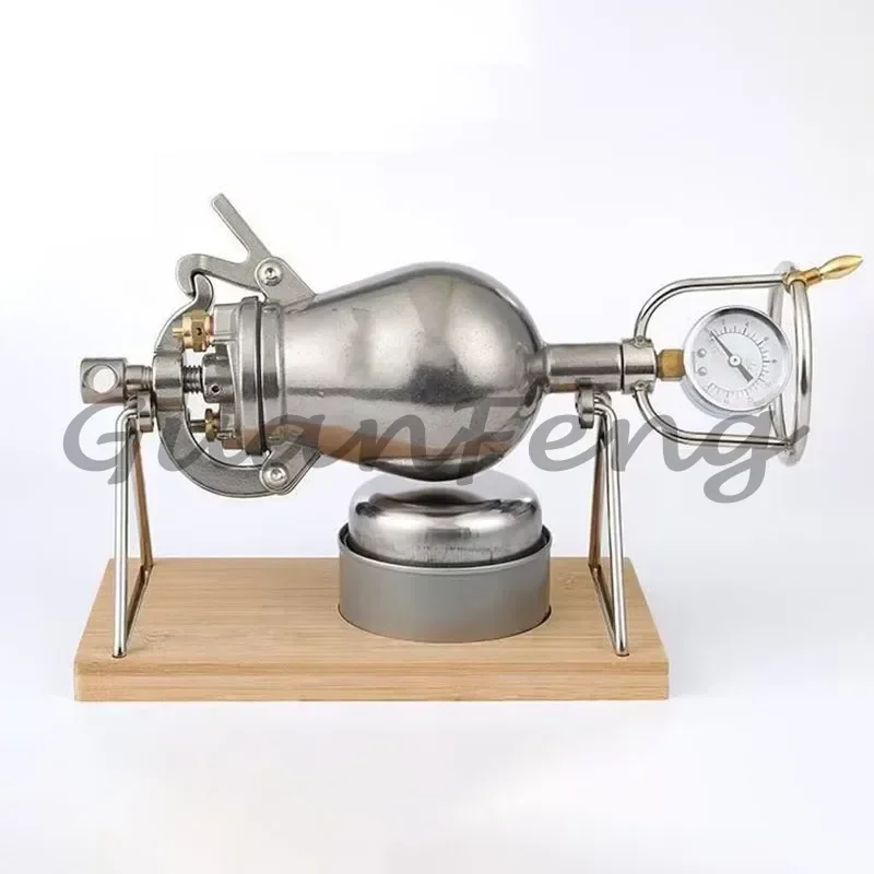 280ml Stainless Steel Home Mini Popcorn Machine Burst Grain Amplifier Popcorn Machine Grain Blasting Machine