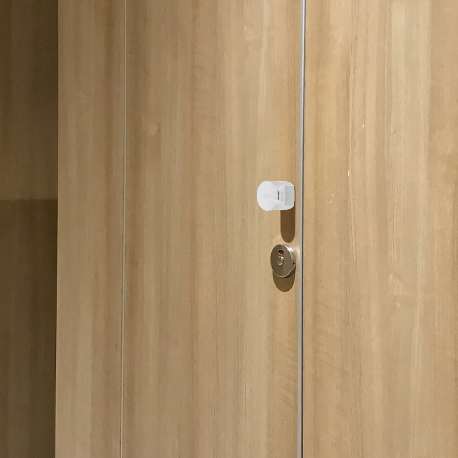 

Stainless Steel Restroom Door Pull Handle Durable Privacy Knob Modern Design Commercial Bathroom Accessory for Home Hotel